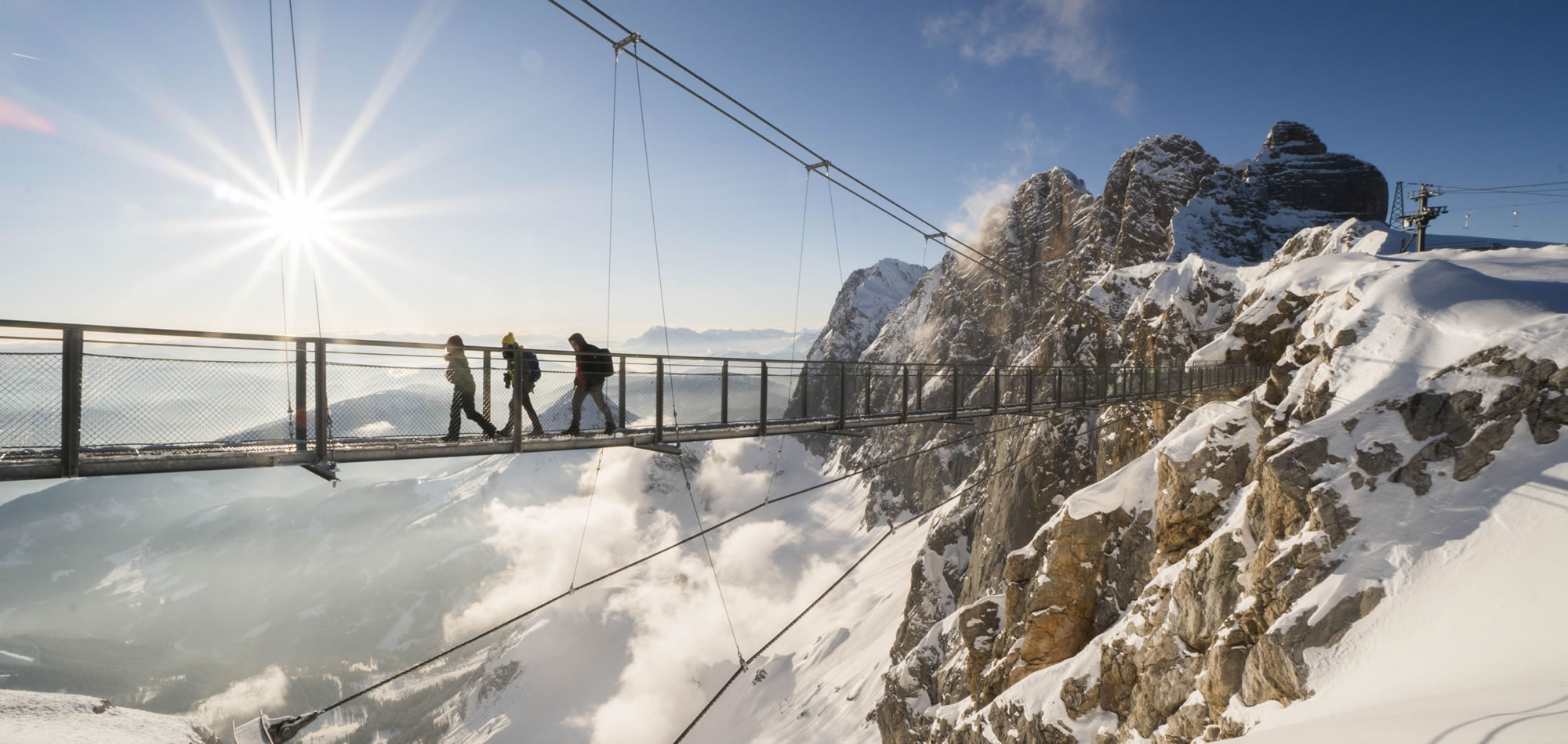 Hängebrücke Dachstein Gletscher © Schladming-Dachstein | David McConaghy